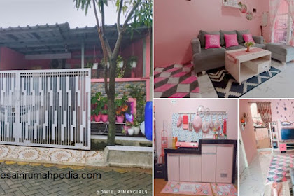 Inspirasi Rumah Type 36 dengan Nuansa Pink yang Kekinian dan Inspiratif 