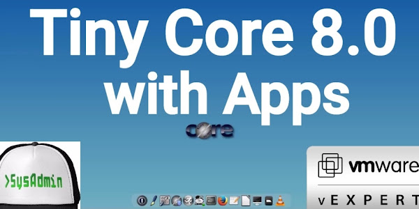 Tiny Core Linux 8.0 Installation on VMware Workstation