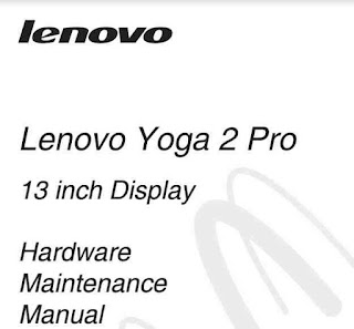 Lenovo Yoga 2 Pro Hardware Maintenance Manual