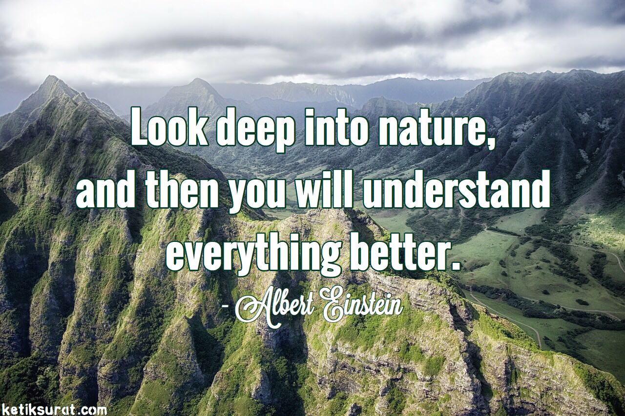 29 Quotes Bahasa Inggris About Nature dan Artinya - Ketik Surat