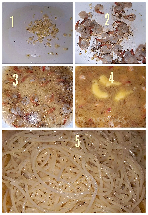 steps to make creamy shrimp scampi recipe