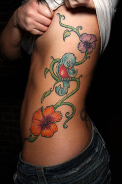 hibiscus tattoos for girls
