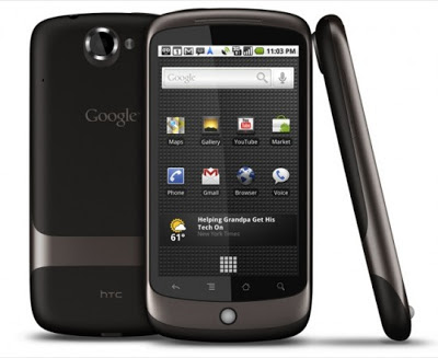 Nexus One ponsel anyar buatan Google
