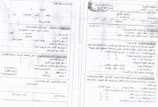امتحان اللغه العربيه الصف الثالث الابتدائي اداره ابو تشت 2017