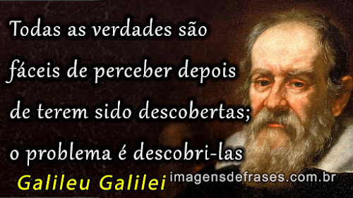 Frases de Galileu Galilei