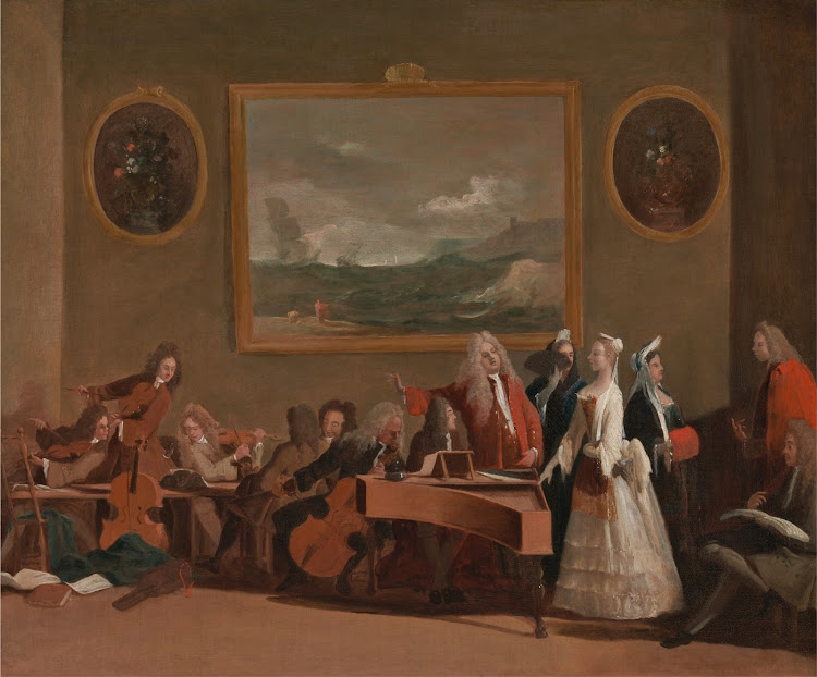 Marco Ricci - Rehearsal of an opera (c.1709)