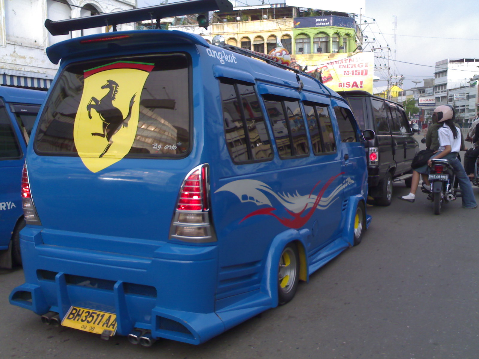 Gambar Mobil Angkot Modif Gambar Mo