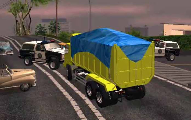  Mod truk dumper yang cocok untuk direplace dengan truck dumper supaya dapat jungkat Hino Dump Truck Mod GTA SA Android