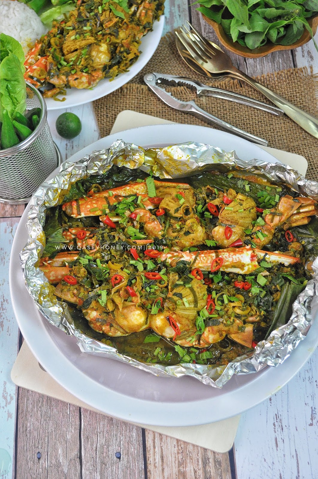 Resepi Ikan Bakar Daun Kunyit - Mudahnya a