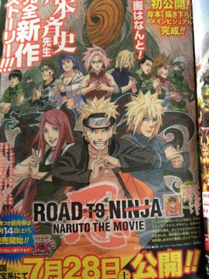 naruto shippuuden road ninja movie anuncio