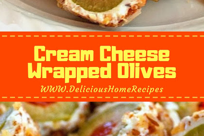 Cream Cheese Wrapped Olives Recipe
