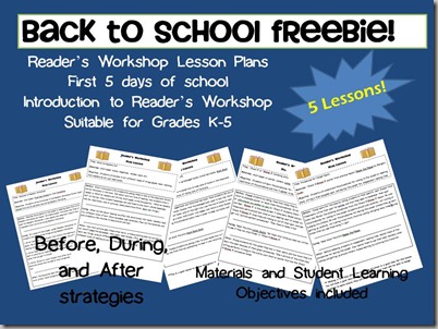 readers workshop ppt