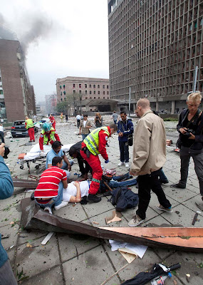 Oslo, Norway Bomb blast 2011