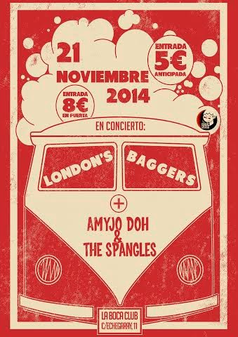 London's Bagger y AmyJo Doherty La boca Club