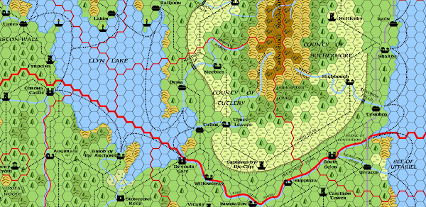 Mystara Alphatia Foresthome South