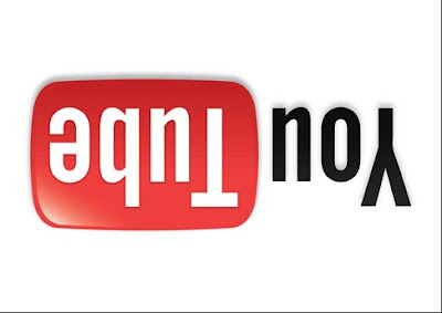 youtube logo inverted