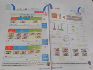 من كتاب قطر الندى الفصل الأول فى الرياضيات الصف الثانى الابتدائى الترم الثانى 2020 النقود