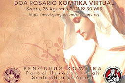 Doa Rosario Komtika Virtual 28 Agt 2021