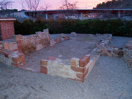 Les restes de la capella de Sant Bartmeu