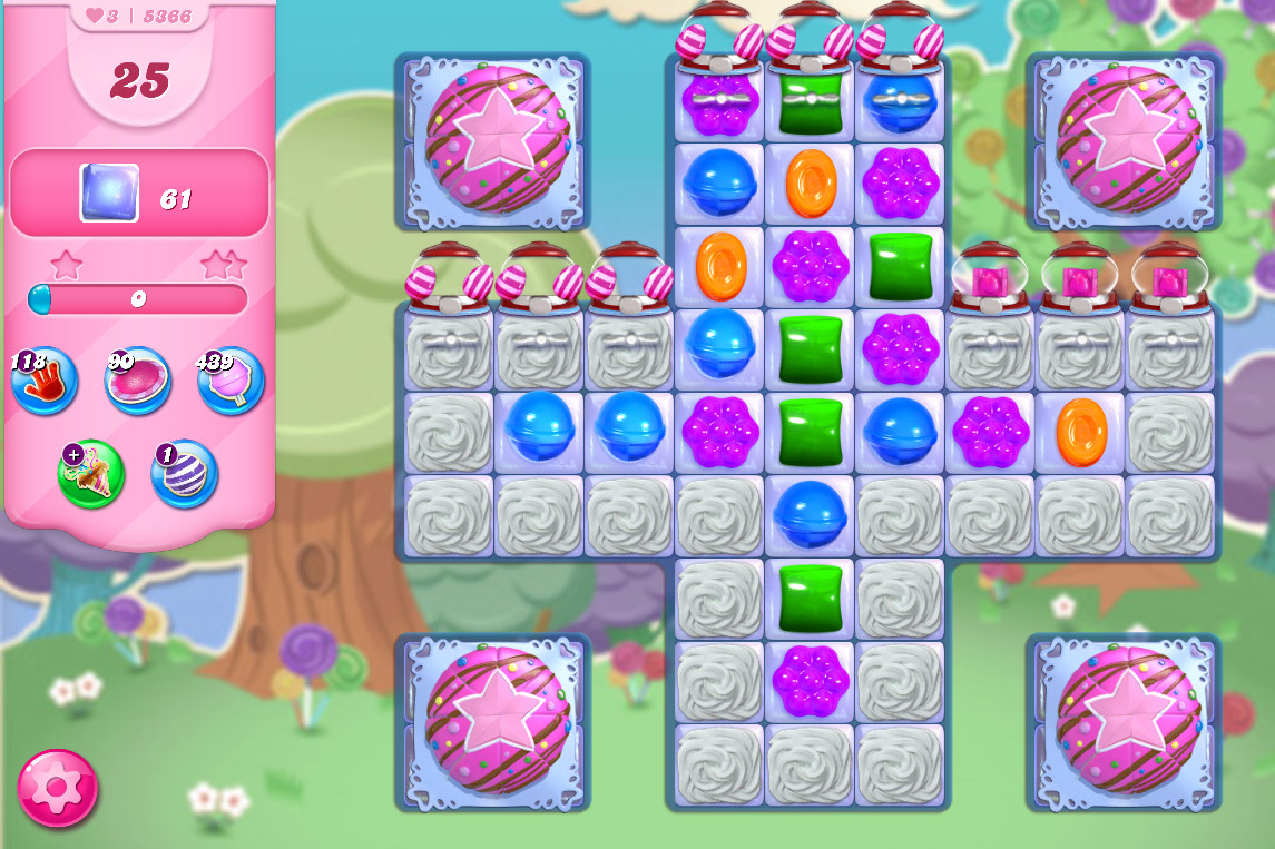 Candy Crush Saga level 5366