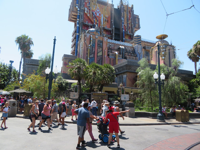 Guardians of the Galaxy Mission Breakout Building Disney California Adventure