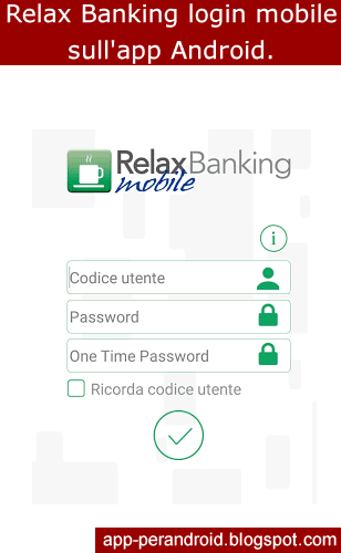 relax banking login