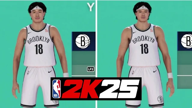 NBA 2K25 Yuta Watanabe Cyberface & Body Update