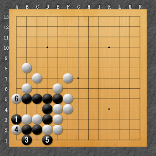 棋譜解説図（数字、記号入り）