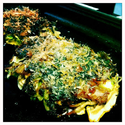 Okonomiyaki in Kurashiki