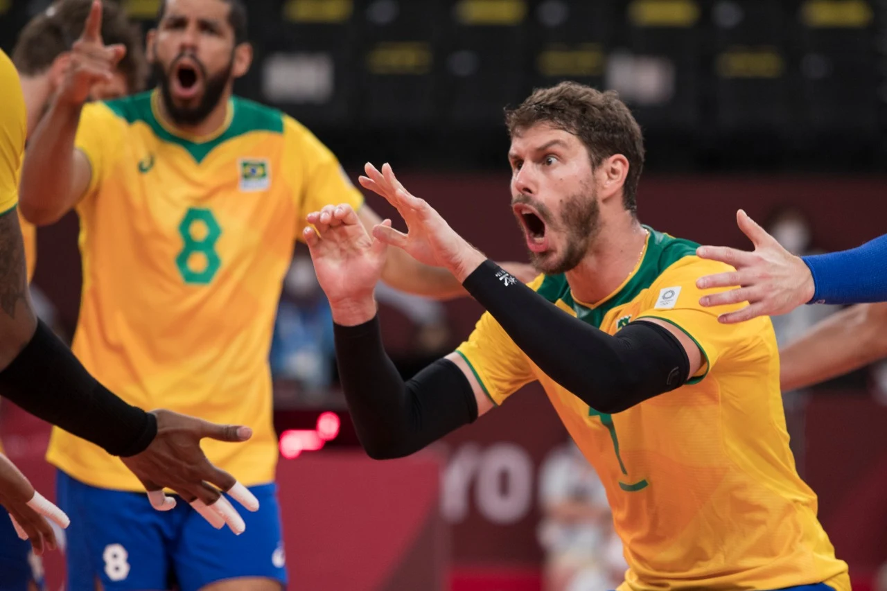 Brasil x Argentina vôlei masculino