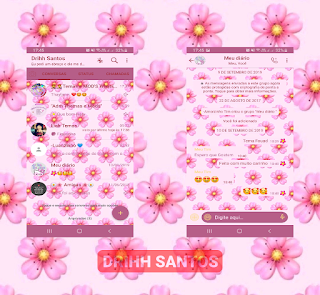 Flowers Theme For YOWhatsApp & Fouad WhatsApp By Driih Santos