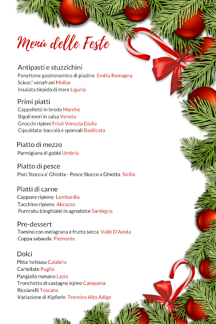 Menù delle Feste