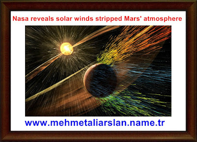 Nasa reveals solar winds stripped Mars' atmosphere