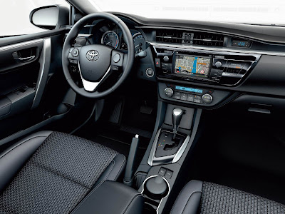 Novo Corolla 2014 - interior - painel