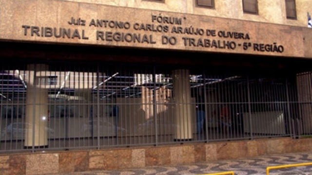 Juízes do Tribunal Regional do Trabalho da 5ª Região têm o pior desempenho do país