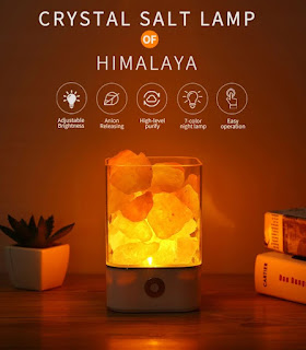 Crystal Natural Himalayan Salt Lamp