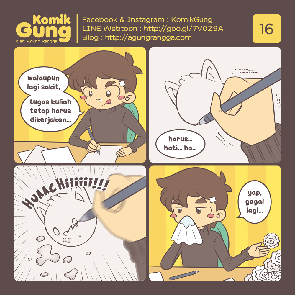  Contoh Soal Menggambar Komik  Seni Budaya Kelas 8 