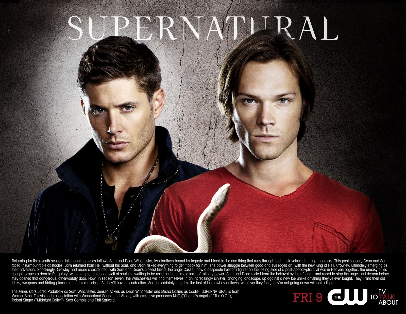 ... Supernatural: [Spoiler] Pôsters Promocionais da 7ª Temporada de