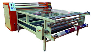  2.5m Large width 420mm oil heating press system textile sublimation machine