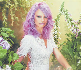 ROSE REVIVAL: One of Aveda’s key looks for this spring/summer season takes inspiration from pink hues found inflowers. The colour-waving technique used in the look adds dimension.