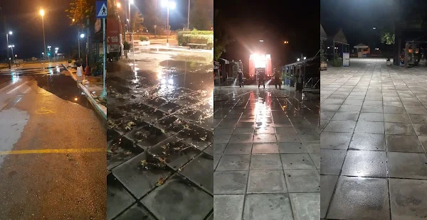 Στυλίδα: Καθαρισμός των πλατειών - Κεντρική Πλατεία και Πλατεία Εθνικής Αντίστασης