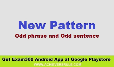 New Pattern English: Odd phrase and Odd sentence