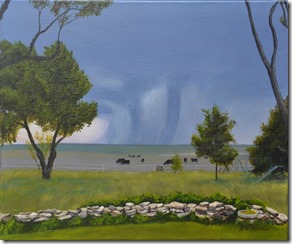 Amarillo Ranch, Photo to Painting