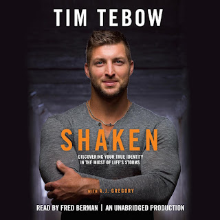 Book Review: Shaken: Discovering Your True Identity in the Midst of Life's Storms by Tim Tebow