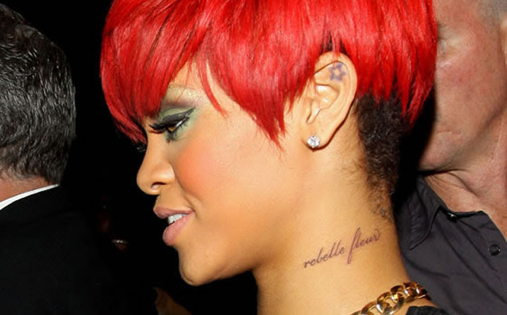 rihanna quote tattoo. rihanna quote tattoo.