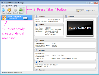 VirtualBox and Ubuntu 14.04.3 LTS install Ubuntu for VirtualBox - tutorial screenshot 10