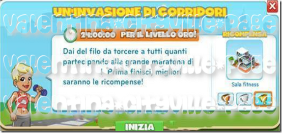 un invasione di corridori - missione a tempo