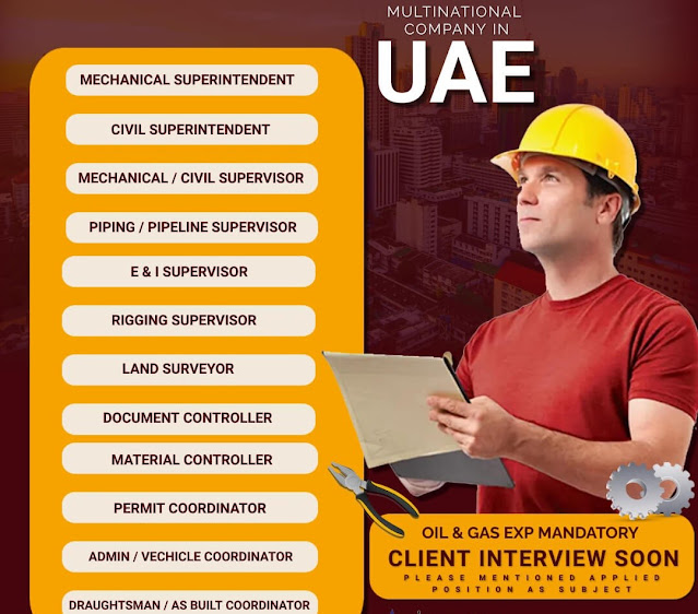 Multinational Company - Hiring for UAE