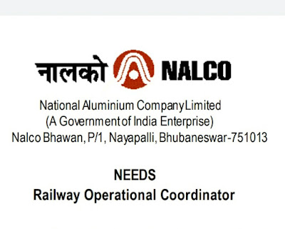 NALCO Recruitment 2020 without GATE Notification out : Apply online for Railway Operational Coordinator post through the official Website on nalco