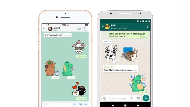 Cara Menambah Stiker di WhatsApp